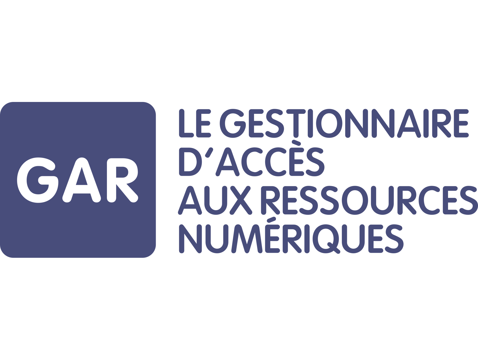 GAR, la gestionnaire d'accès aux ressources numériques